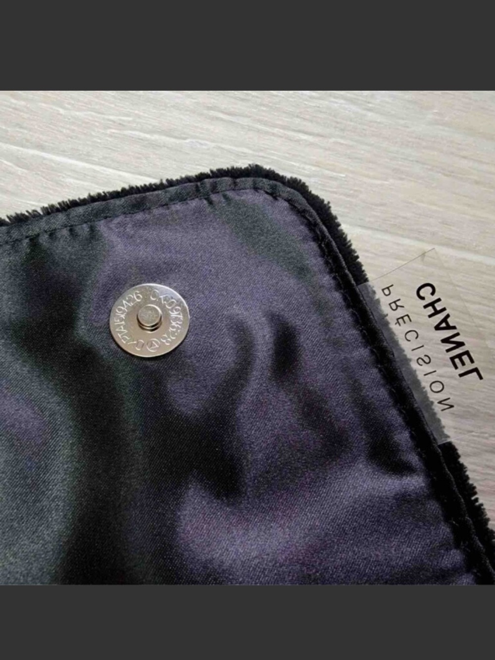 CHANEL Black Shoulder Bag with White CC Emblem VIP GWP - Picture 10 of 14